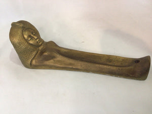 Gold Resin Mummy Incense Burner