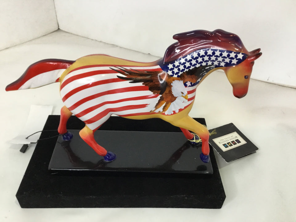 Multi-Color Horse Figurine