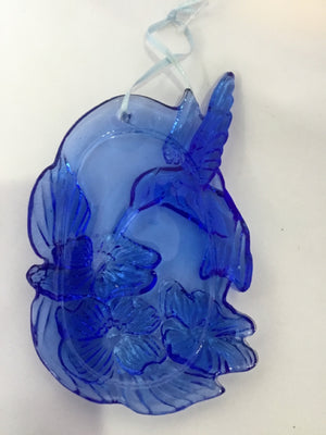 Blue Glass Hummingbird Misc