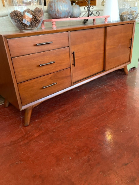 Wayfair Mid-Century Wood Brown TV Stand 22VX4Q8W
