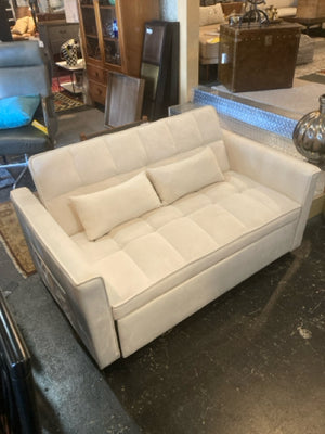 Micro Fiber Bed Cream Chair