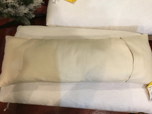 Pillow Cream/Multi Words Holiday Item