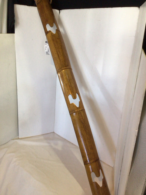 Sculpted Bamboo Hanging Natural Wall Decoration Art