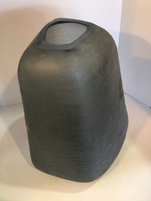 Modern Gray Glass Vase