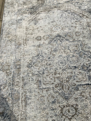 Surya Polypropelyne Gray/Aqua Rug