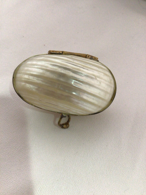 Mother of Pearl Shell White Box
