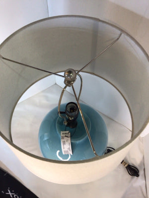 Teal Ceramic Lamp