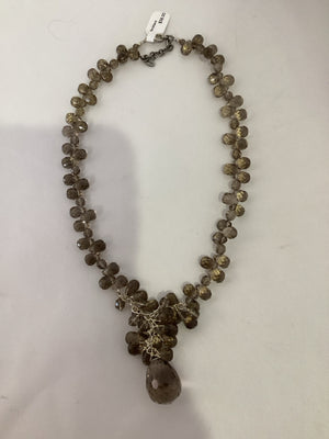 Gray Beads Necklace