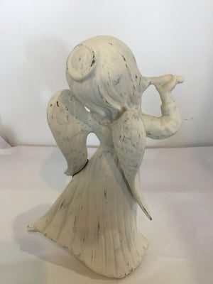 White Ceramic Angel Holiday Item