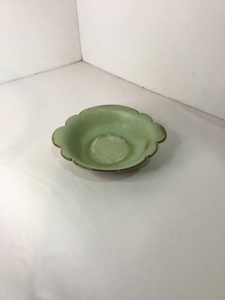 FRANKOMA Green Pottery AS IS Bowl