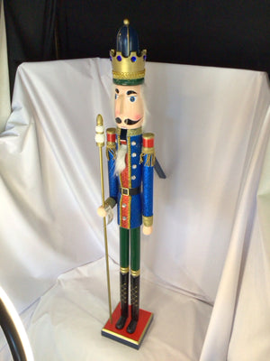 Nutcracker Red/Multi Wood Holiday Item