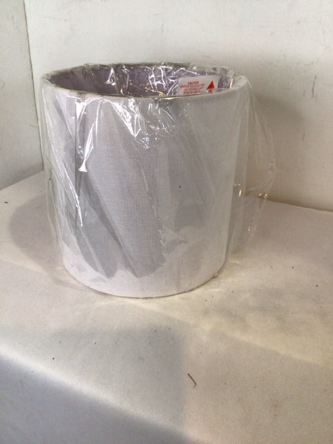 White Linen Lamp Shade