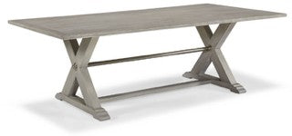 Hickory White Dining Wood 2 Leaves Gray Table