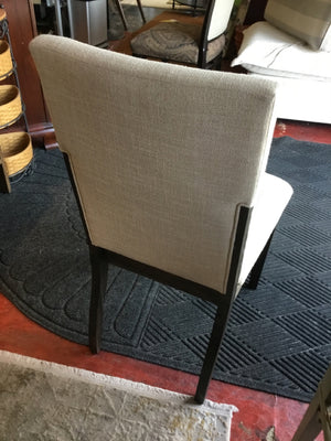 Slipper Linen Natural Chair