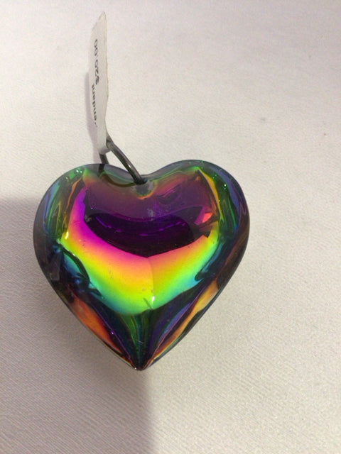 Multi-Color Heart Pendant