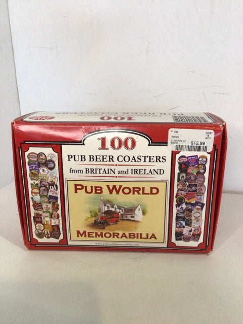 Multi-Color Pub Coaster Set