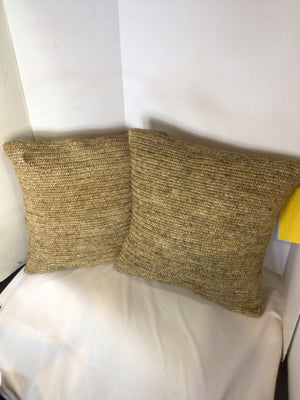 Pair Natural Seagrass Pillow Set