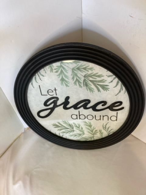 Rocker Wood Black/Green Wall Decoration Art