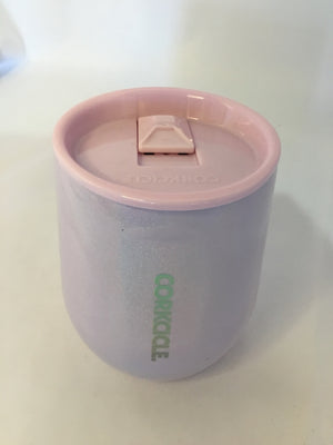 Corkcicle Stemless Pink NEW Glass