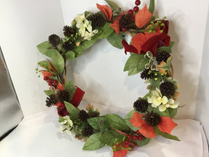 Wreath Multi-Color Holiday Item