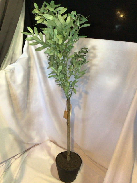 9TKAPAB2 Brown/Green Olive tree Faux Plant