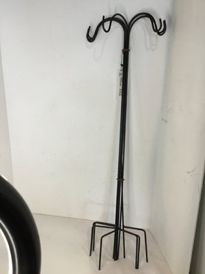 Set of 7 Black Metal Outdoor/Outside Hook Garden Access.