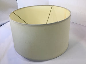 White Drum Lamp Shade