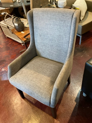 Polyester Arm Gray Chair