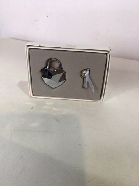Swarovski Silver Heart 2 piece Misc