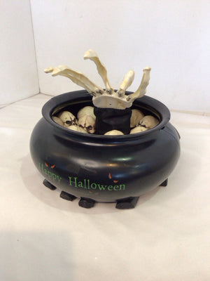 Halloween Black Skeleton Battery Holiday Item