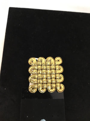 Vintage Metal Gold Pin