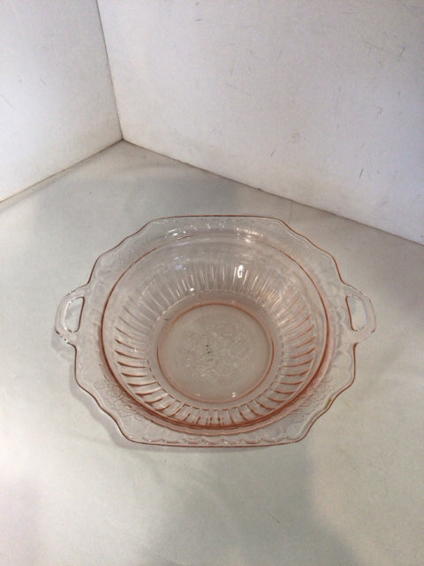 Mayfair Products Vintage Pink Glass Bowl