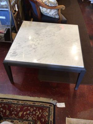 Modern Marble Square Coffee Gray Table