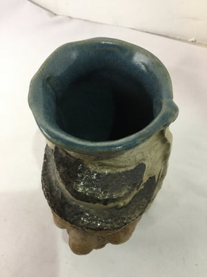 Potting Tan/Blue Clay W.C. Fields Vase