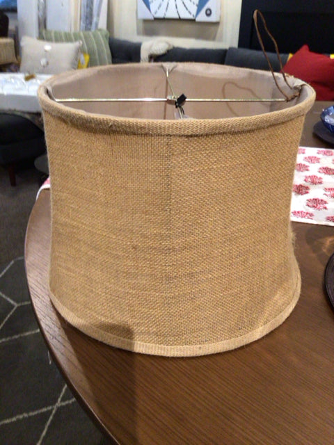 Natural Burlap Lamp Shade
