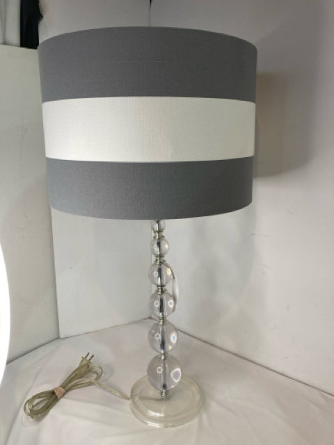 Clear Lucite Lamp
