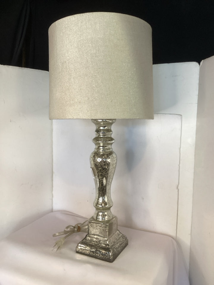 Mercury Glass Lamp