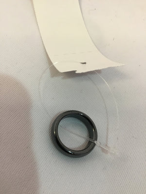 Metal Black Ring