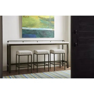 Wayfair Console Wood 4 Piece Set Black Table 7M8FSJWF