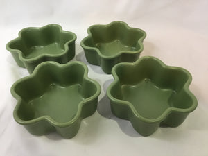 Chantal Baking Green Ceramic Set of 4 Bowl Set