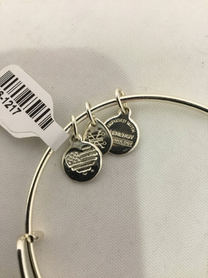 Alex And Ani Silver Moon Bracelet