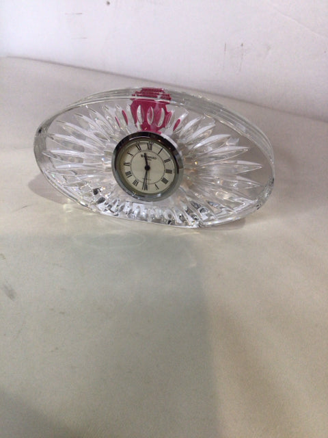 Waterford Crystal Oval Clock