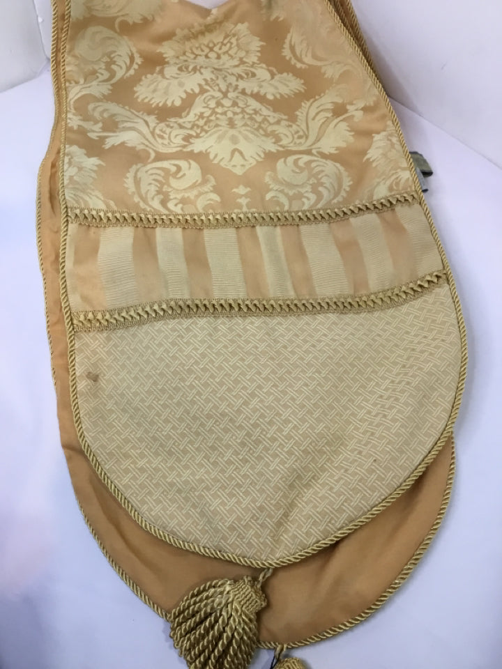 Gold Polyester Table Runner