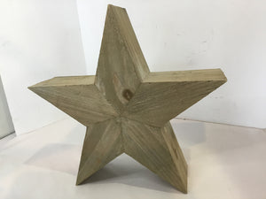 Rustic Brown Wood Star Misc