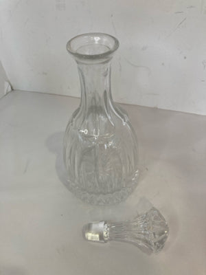 Cut Glass Round Decanter