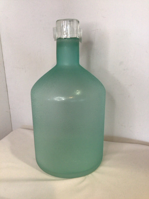 Aqua Glass Bottle