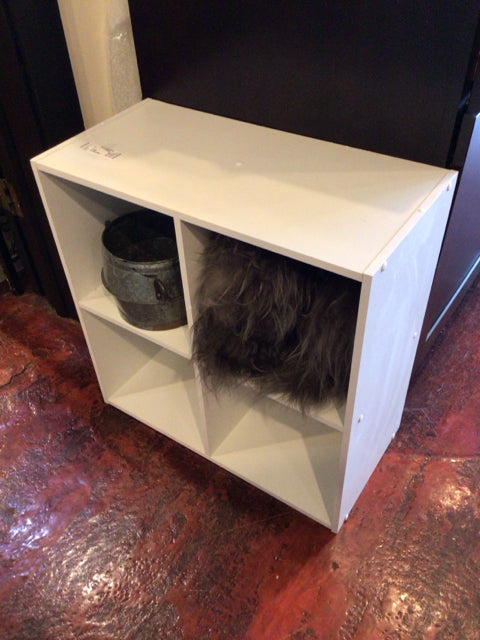 White Laminate Divided Shelf