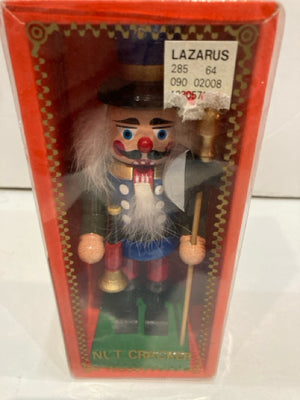 Lazarus Multi-Color Wood Nutcracker Boxed Holiday Item