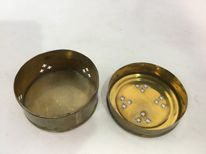 Brass Round Box