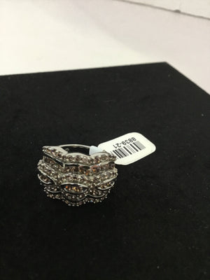 Purple Rhinestone Ring